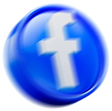 Facebook 3D icon