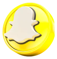Snapchat 3D icon